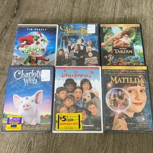 Kids DVDS as a set!